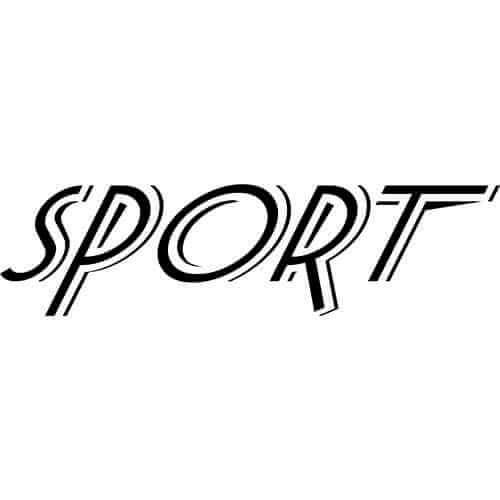 Sport Logo Decal Sticker
