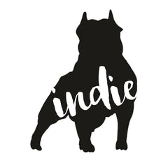 Staffordshire Bull Terrier Dog Decal Sticker for Car Windows