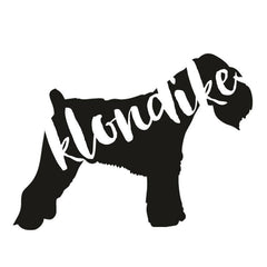 Standard Schnauzer Dog Decal Sticker for Car Windows