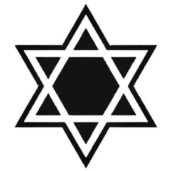 Star Of David Religion Jewish Judaism Decal Sticker