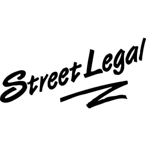 Street Legal Logo Decal Sticker