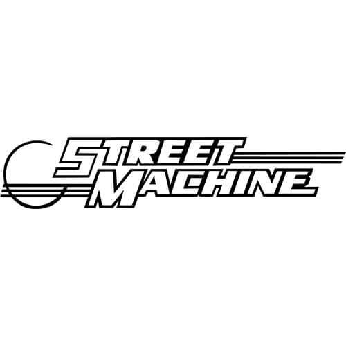 Street Machine Logo Decal Sticker