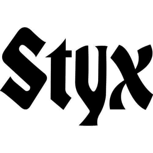 Styx Band Logo Decal Sticker