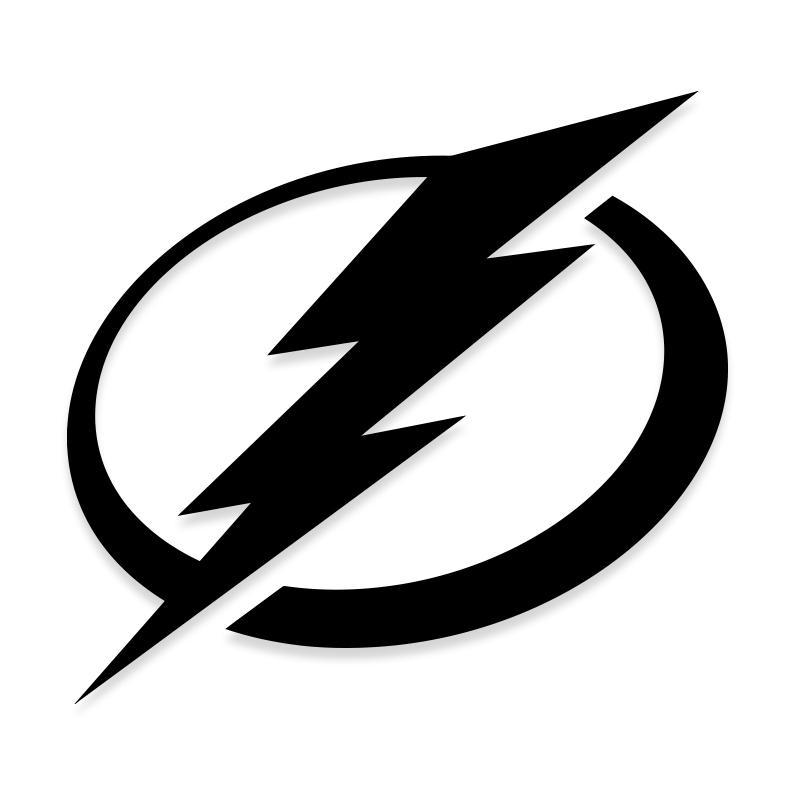 Tampa Bay Lightning NHL Bolt Decal Stickers