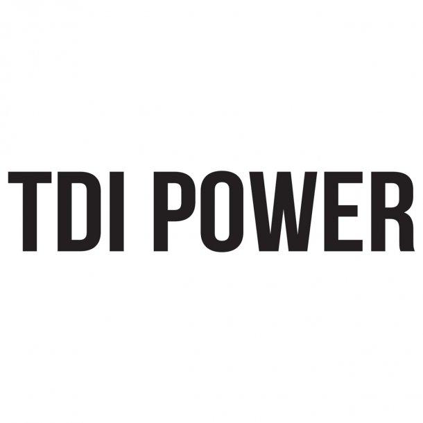 Tdi Power Decal Sticker