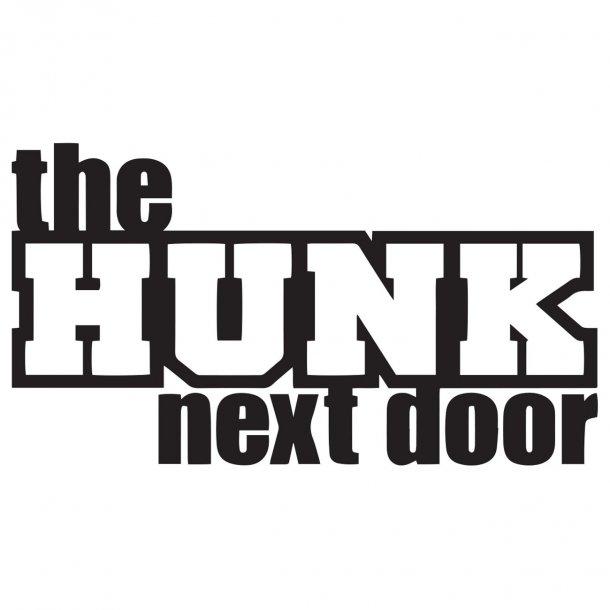 The Hunk Next Door Decal Sticker