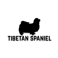 Tibetan Spaniel Car Decal Dog Sticker for Windows