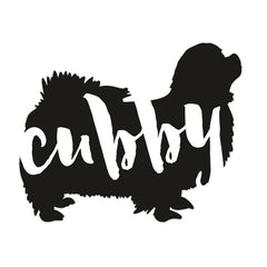 Tibetan Spaniel Dog Decal Sticker for Car Windows