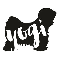 Tibetan Terrier Dog Decal Sticker for Car Windows