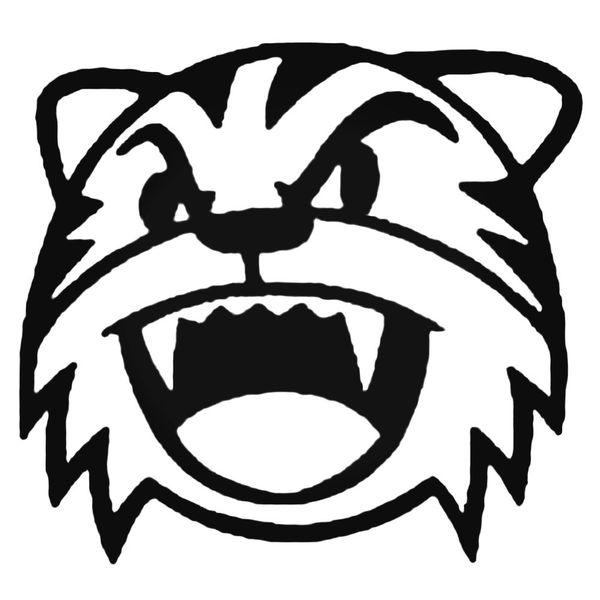 Tiger Claw Decal Sticker