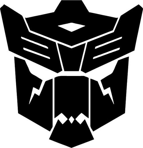 transformers autobot logo decal