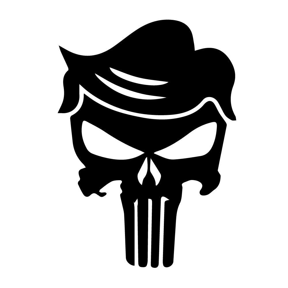 Donald Trump Punisher Decal Sticker