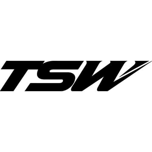 TSW Wheels Logo Decal Sticker