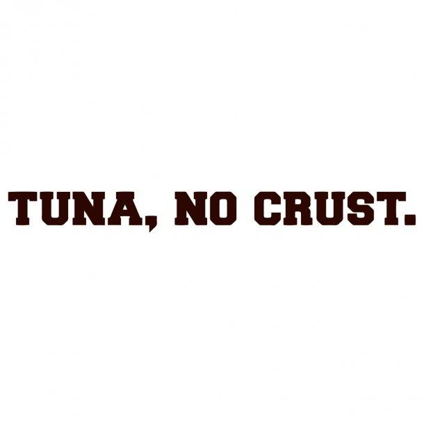Tuna No Crust Decal Sticker