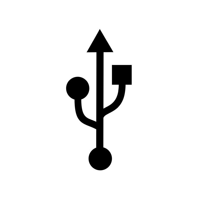USB Vinyl Decal Sticker – Decalfly