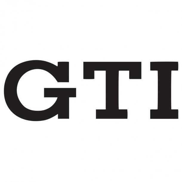 Vw Gti Logo 3 Decal Sticker