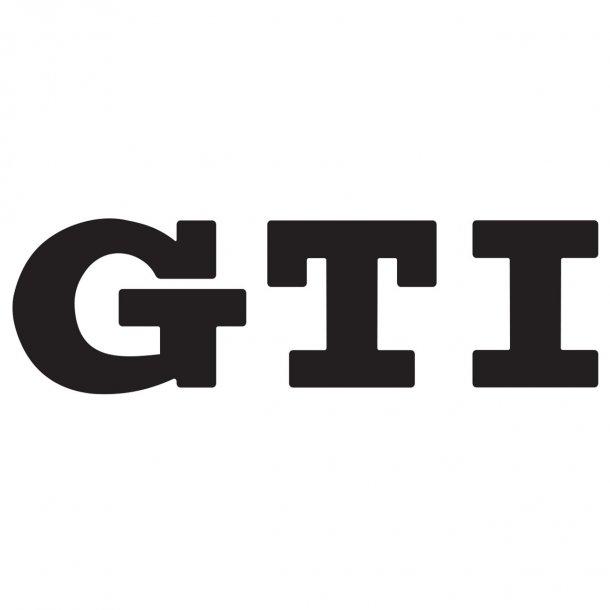 Vw Gti Logo Decal Sticker