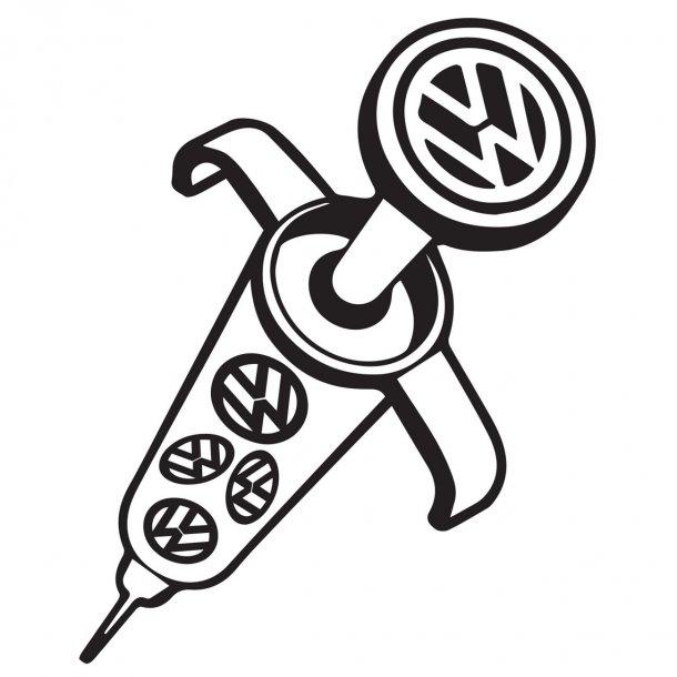 Vw Sign Drawing Vw Badge Drawing