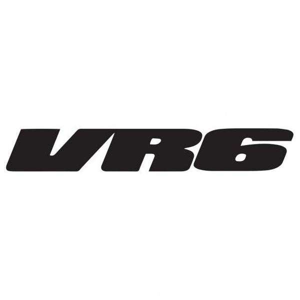 Vw Vr6 Logo Decal Sticker – Decalfly