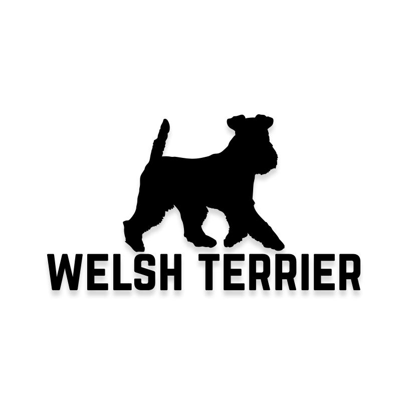 Welsh Terrier Car Decal Dog Sticker for Windows