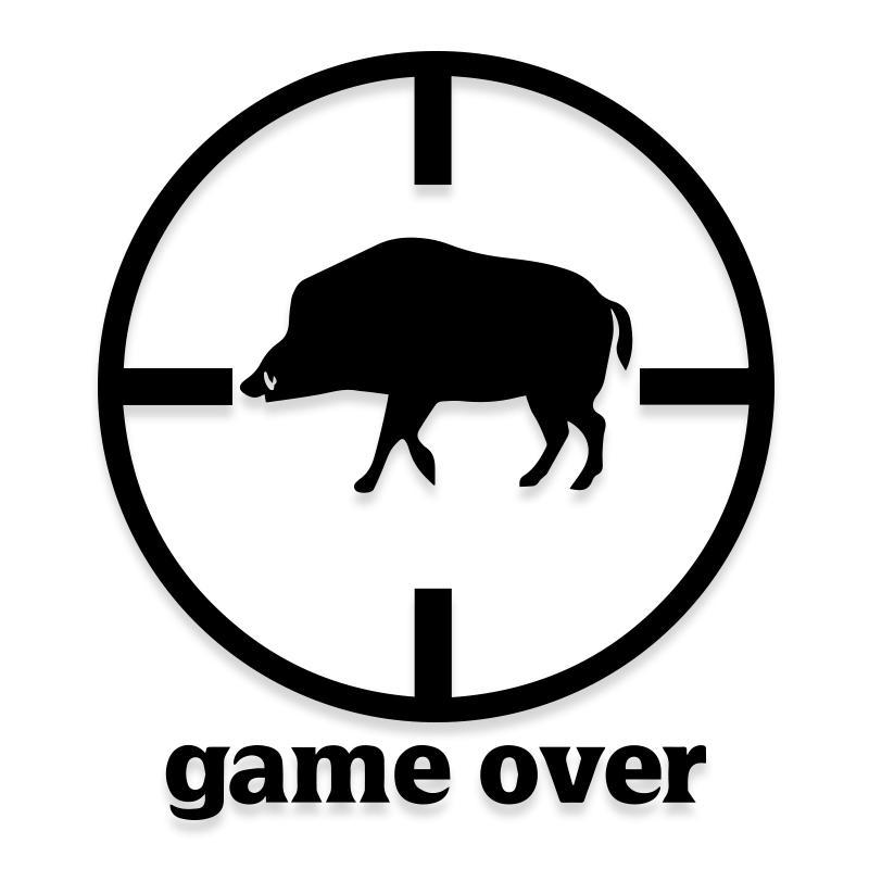 Sticker Sticker Boar Face – Déco Sticker Store