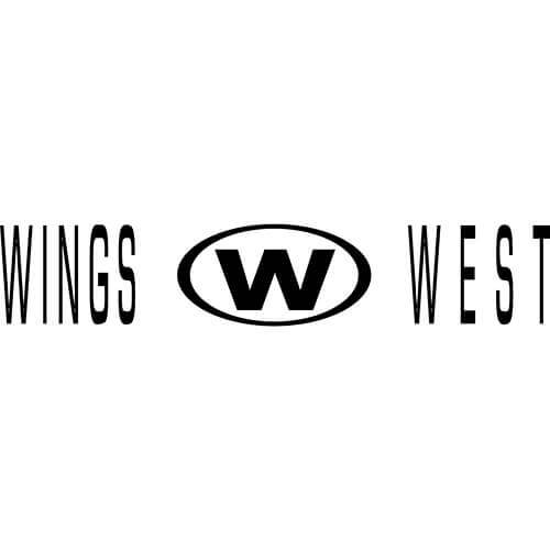 Wings West Logo Decal Sticker